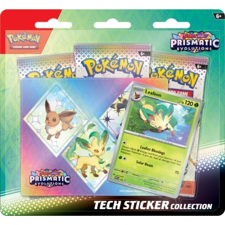 Pokemon SV8.5 Prismatic Evolutions Tech Sticker Collection