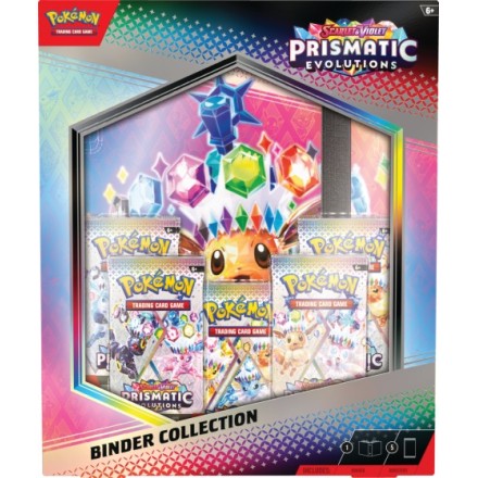 Pokemon SV8.5 Prismatic Evolutions Binder Collection