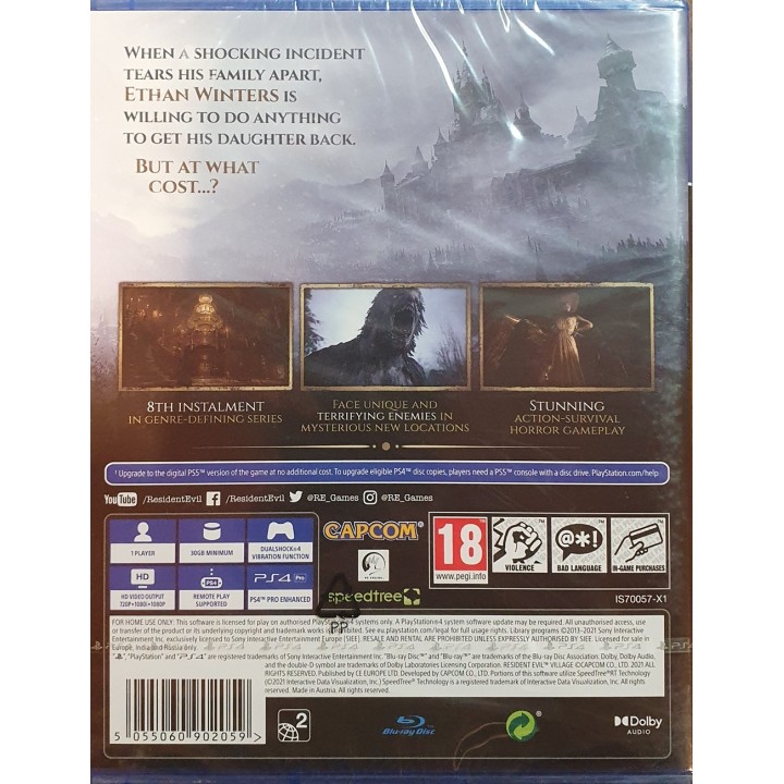 Resident Evil Village PS4 GAMES