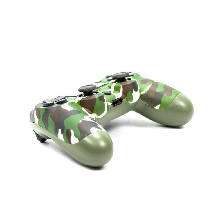 Double Motor Vibration 4 Ασύρματο Gamepad για PS4 Camo Green