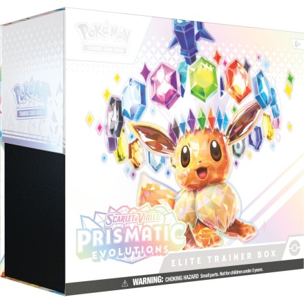 Scarlet & Violet-Prismatic Evolutions Elite Trainer Box Pokémon TCG(POK105133)