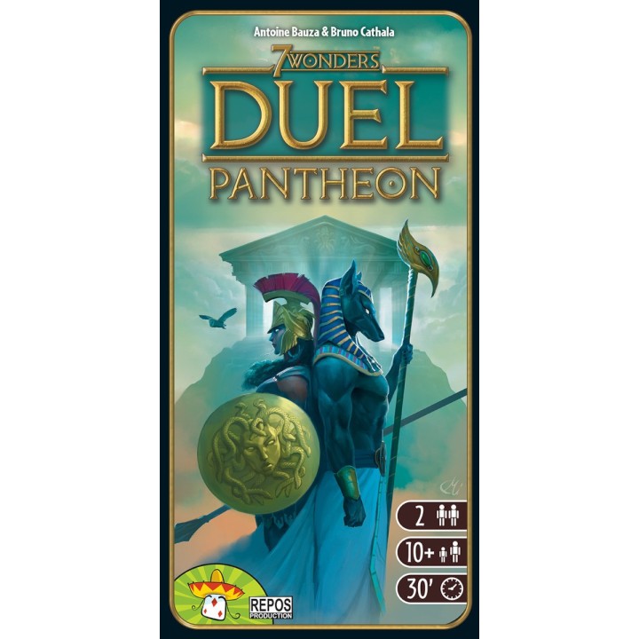 Επέκταση Παιχνιδιού 7 Wonders Duel: Pantheon για 2 Παίκτες 10+ Ετών (EN)