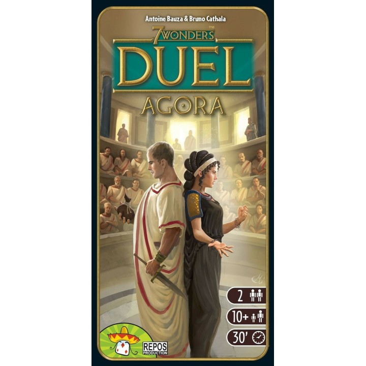 Επέκταση Παιχνιδιού 7 Wonders Duel: Agora για 2 Παίκτες 10+ Ετών (EN)