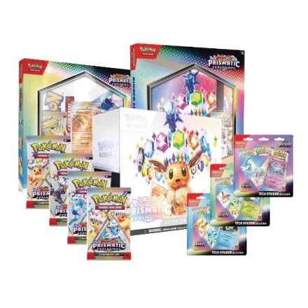 Pokemon TCG Scarlet & Violet Prismatic Evolutions MEGA BUNDLE