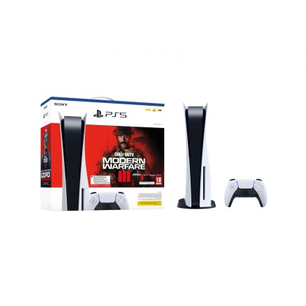 Sony PlayStation 5 825GB Blu-ray Call of Duty: Modern Warfare III (Voucher) (Official Bundle)Disk Edition