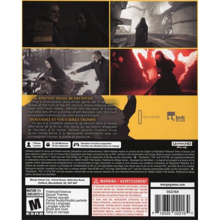 Indika PS5 Game