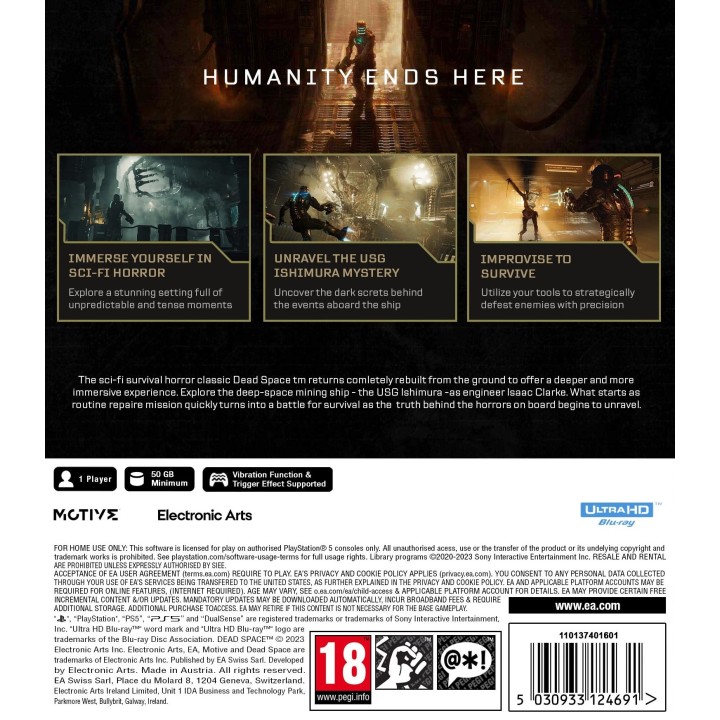 Dead Space PS5 Game