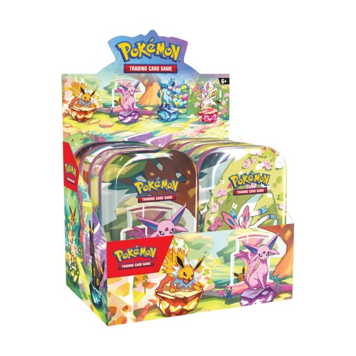 Pokemon SV8.5 Prismatic Evolutions Mini Tin Pokémon Μονές Κάρτες (Διάφορα Σχέδια) 1τμχ