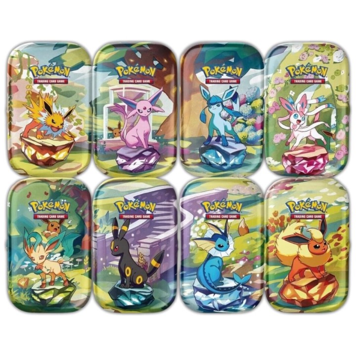 Pokemon SV8.5 Prismatic Evolutions Mini Tin Pokémon Μονές Κάρτες (Διάφορα Σχέδια) 1τμχ