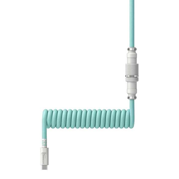 HyperX Spiral USB 2.0 Cable USB-C male - USB-A Πράσινο