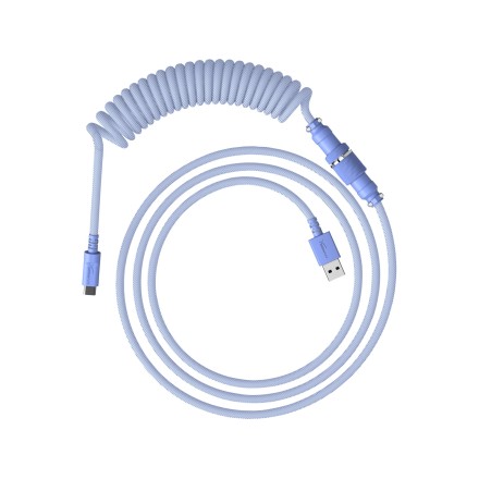 HyperX Spiral USB 2.0 Cable USB-C male - USB-A Μωβ
