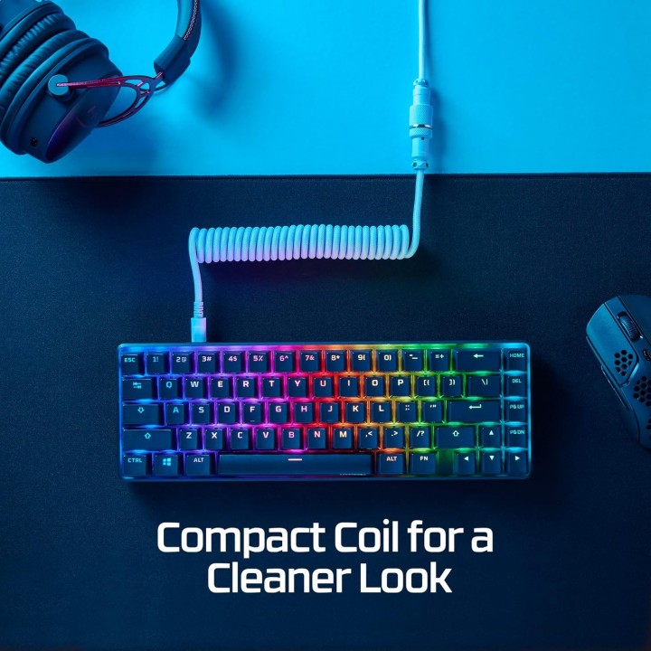 Hyperx Usb-c Coiled Cable Red-black