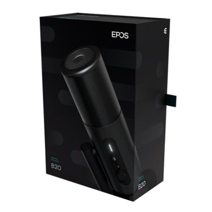 Epos B20 Μικρόφωνο USB Επιτραπέζιο για Φωνητικά σε Γκρι Χρώμα