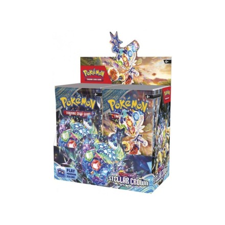 Pokemon Φακελάκια Scarlet & Violet Stellar Crown 36 Booster Display Box Sealed