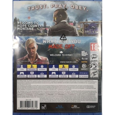 Cry 4 / Far Cry 5 Double Pack PS4 Game Used-Μεταχειρισμένο