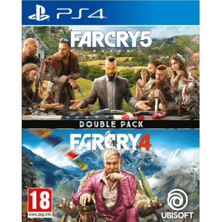 Cry 4 / Far Cry 5 Double Pack PS4 Game Used-Μεταχειρισμένο