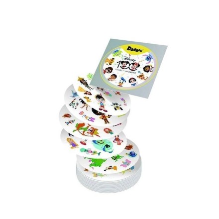 Kaissa Επιτραπέζιο Παιχνίδι Dobble Disney 100 για 2-8 Παίκτες 6+ Ετών(KA114677)