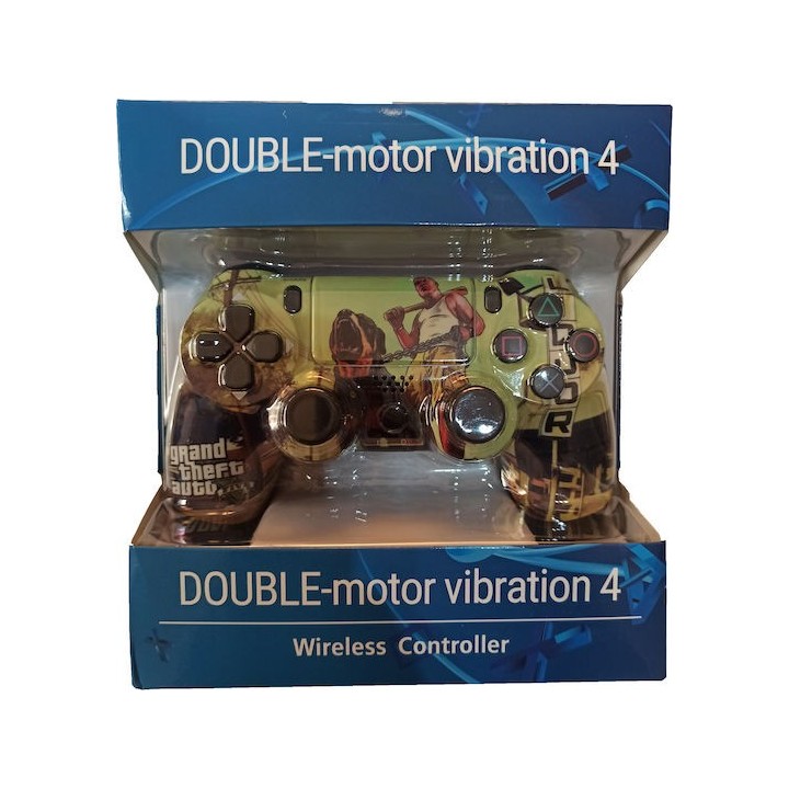 Double-Motor Vibration PS4 Doubleshock Wireless Controller GTA V