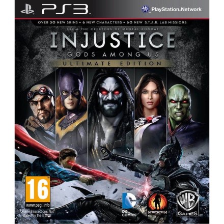 Injustice Gods Among Us Ultimate Edition PS3 GAMES Used-Μεταχειρισμένο