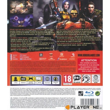 Borderlands 2 PS3 Game Used-Μεταχειρισμένο