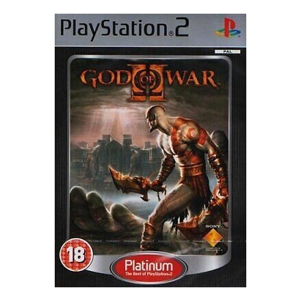 God Of War 2 Platinum PS2 GAMES Used-Μεταχειρισμένο