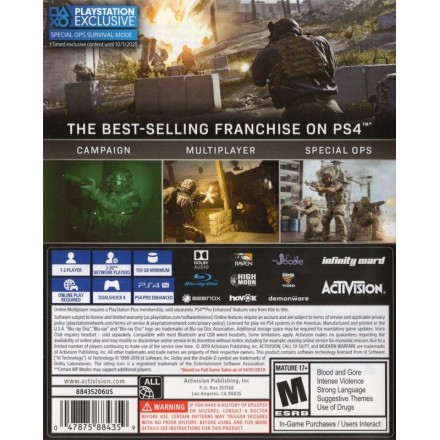 Call of Duty Modern Warfare PS4 GAMES