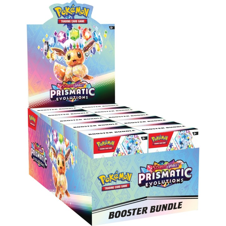 Pokemon SV8.5 Prismatic Evolutions Booster Bundle
