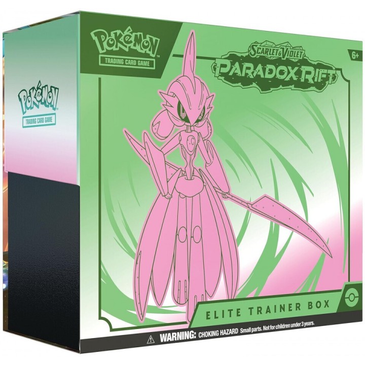 Pokemon Scarlet & Violet Paradox Rift Elite Trainer Box Iron Valiant Pokémon Φακελάκια