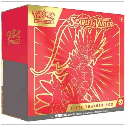 Pokemon: Scarlet & Violet Elite Trainer Box - Scarlet Koraidon