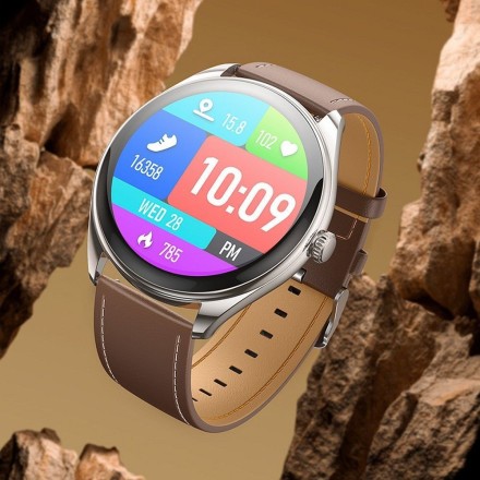 Hoco Y22 Call Version Smartwatch (Ασημί)