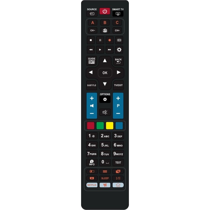 POWERTECH Τηλεχειριστήριο PT-832 για τηλεοράσεις Philips