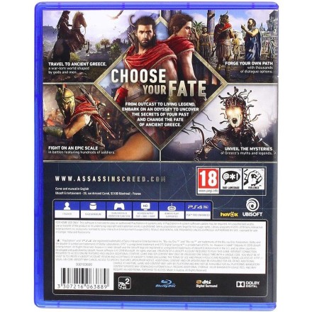 Assassins Creed Odyssey  PS4 GAMES Used-Μεταχειρισμένο
