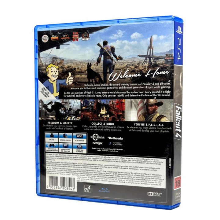Fallout 4 PS4 GAMES Used-Μεταχειρισμένο