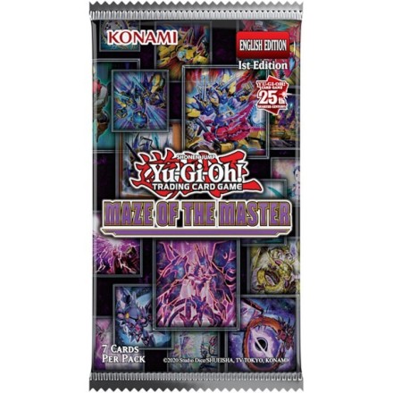 Yu-Gi-Oh Maze of the Master Booster Display-Φακελάκι