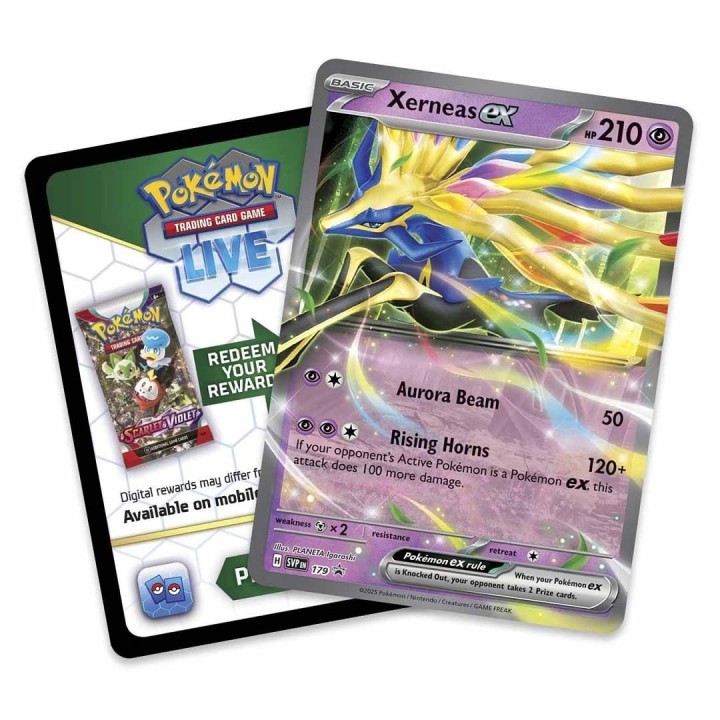 Pokemon Tcg Azure Legends Ex Tin Xerneas