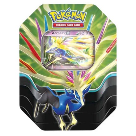 Pokemon Tcg Azure Legends Ex Tin Xerneas