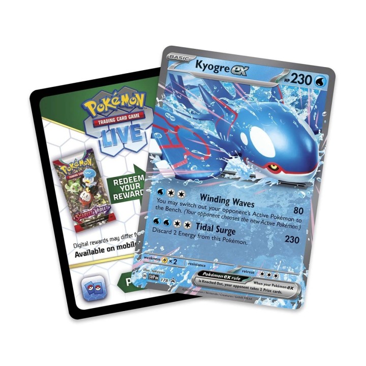 Pokemon Tcg Azure Legends Ex Tin Kyogre