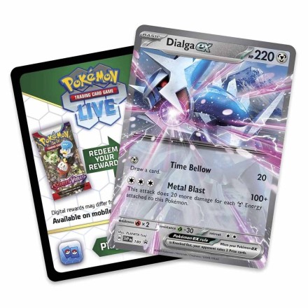 Pokemon Tcg Azure Legends Ex Tin Dialga
