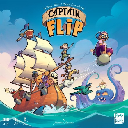 Επιτραπέζιο Παιχνίδι Captain Flip για 2-5 Παίκτες 8+ Ετών Kaissa(KA115209)