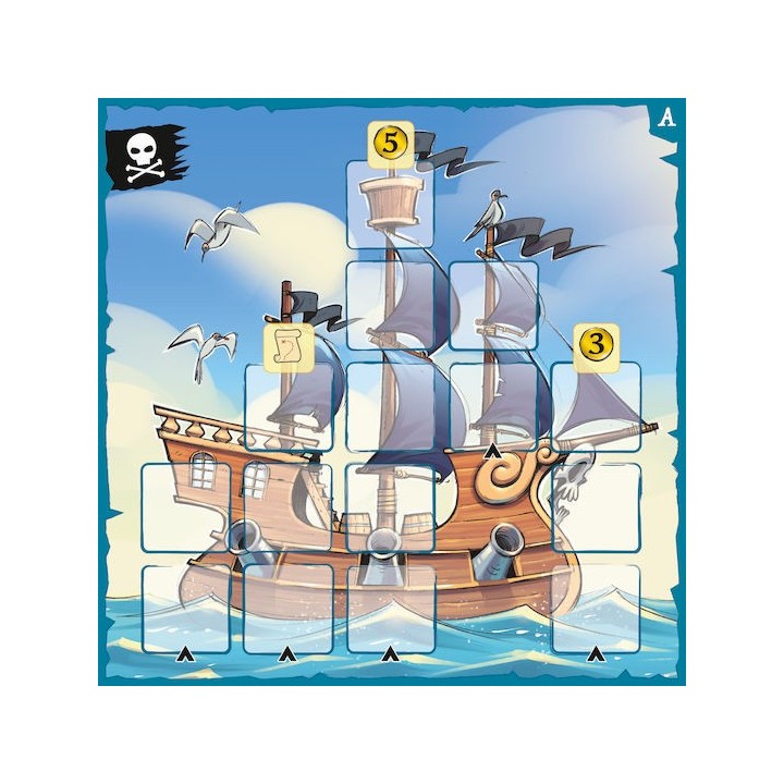Επιτραπέζιο Παιχνίδι Captain Flip για 2-5 Παίκτες 8+ Ετών Kaissa(KA115209)