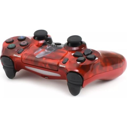 Doubleshock Ασύρματο Gamepad για PS4 God Of War Κόκκινο