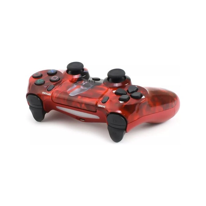 Doubleshock Ασύρματο Gamepad για PS4 God Of War Κόκκινο