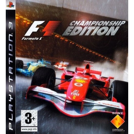 F1 Championship Edition PS3 Games Used-Μεταχειρισμένο(Disk Only)