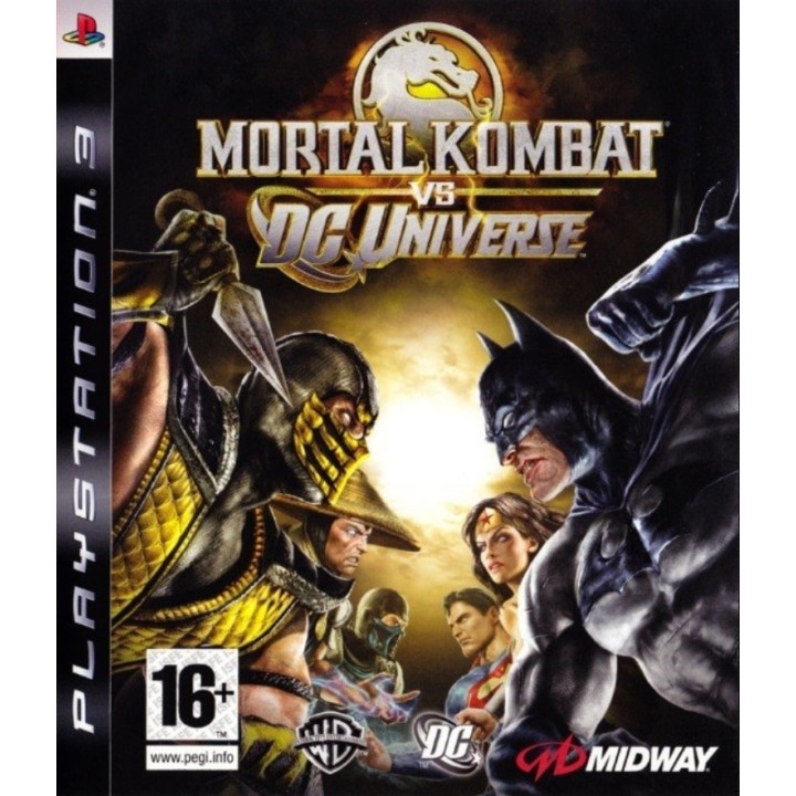 Mortal Kombat Vs Dc Universe PS3 Game Used-Μεταχειρισμένο(Disk Only)