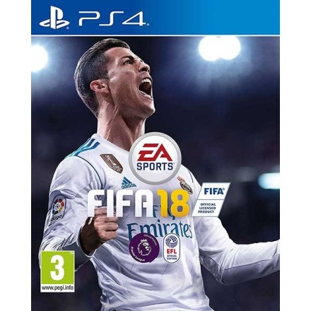 FIFA 18 PS4 GAMES Used-Μεταχειρισμένο (Disk Only)