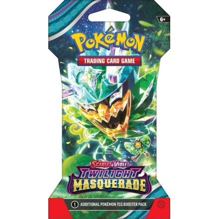 Pokemon Scarlet & Violet Twilight Masquerade Pokémon Φακελάκια Sleeved Booster Pack (Διάφορα Σχέδια) 1τμχ