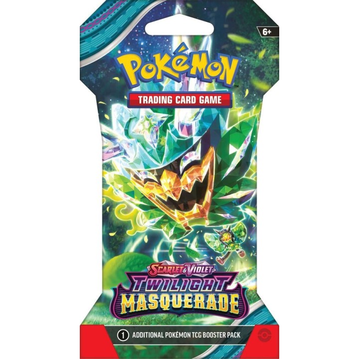 Pokemon Scarlet & Violet Twilight Masquerade Pokémon Φακελάκια Sleeved Booster Pack (Διάφορα Σχέδια) 1τμχ