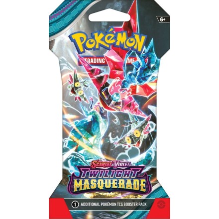 Pokemon Scarlet & Violet Twilight Masquerade Pokémon Φακελάκια Sleeved Booster Pack (Διάφορα Σχέδια) 1τμχ
