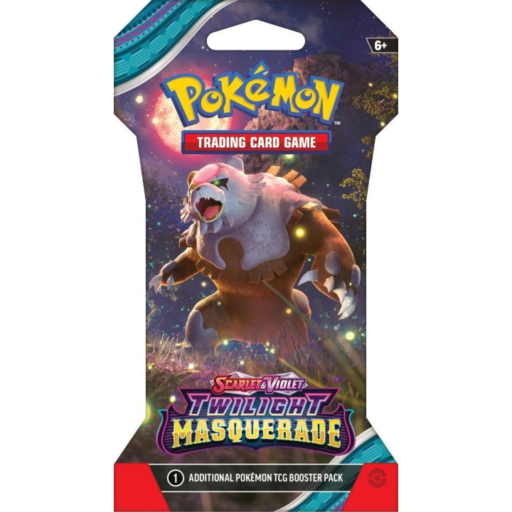 Pokemon Scarlet & Violet Twilight Masquerade Pokémon Φακελάκια Sleeved Booster Pack (Διάφορα Σχέδια) 1τμχ