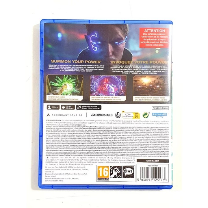 Immortals of Aveum PS5 Game Used-Μεταχειρισμένο